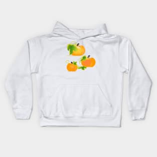 Three Pumpkins #redbubble #decor #buyart Kids Hoodie